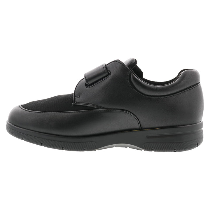 JOURNEY II Black Leather/Black Stretch