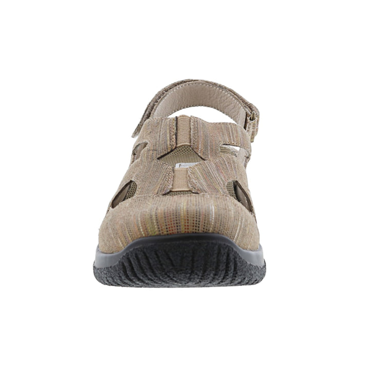 SMILES Khaki Stripe Leather