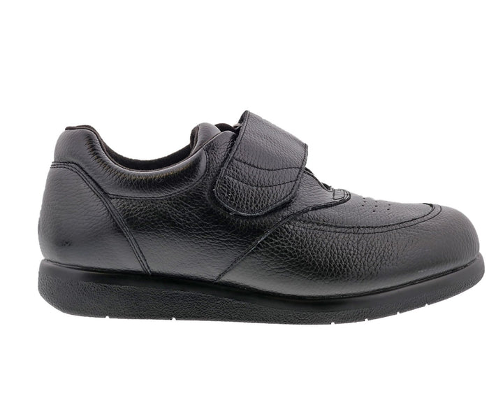 NAVIGATOR II Black Pebbled Leather