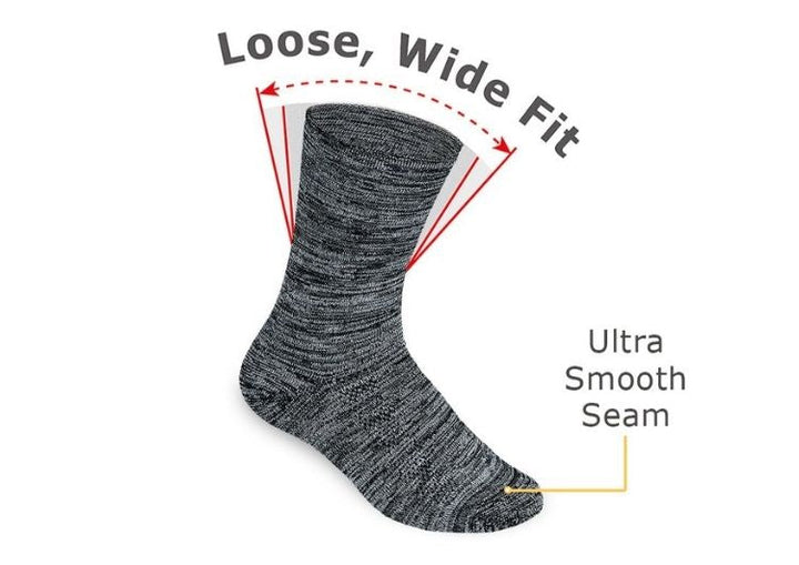Extra Roomy Socks (Thick)