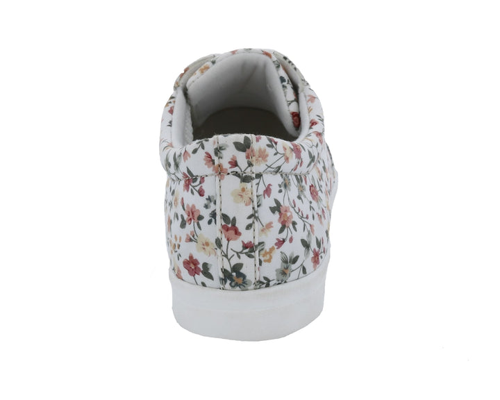 RUBY White Floral Canvas