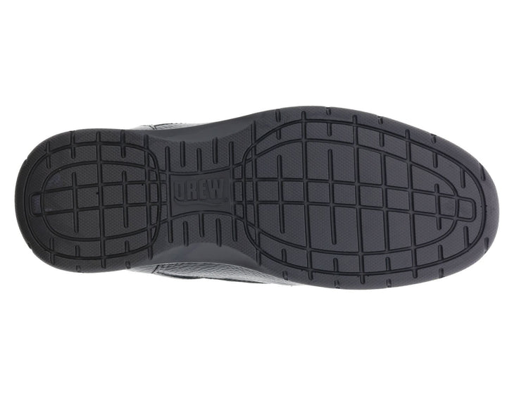 TRAVELER Black Tumbled Leather