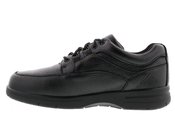 TRAVELER Black Tumbled Leather