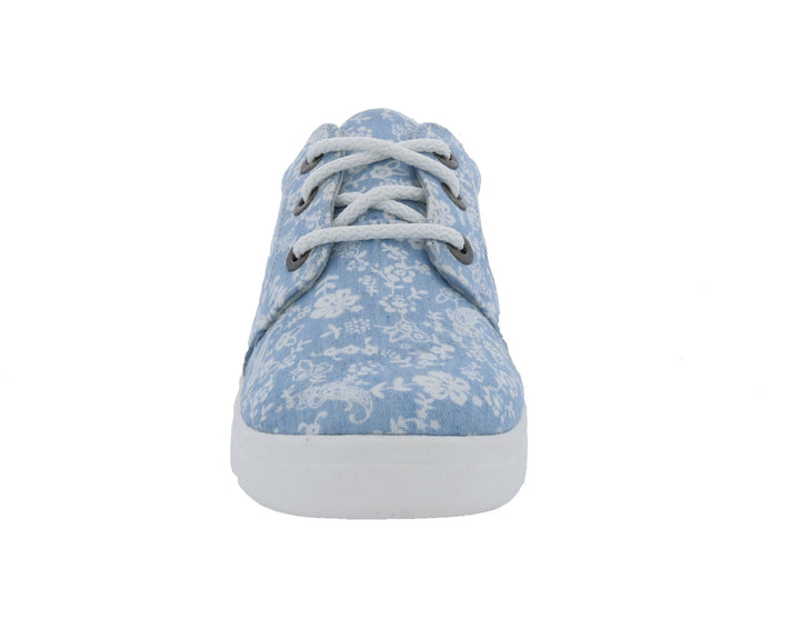 RUBY Blue Floral Canvas