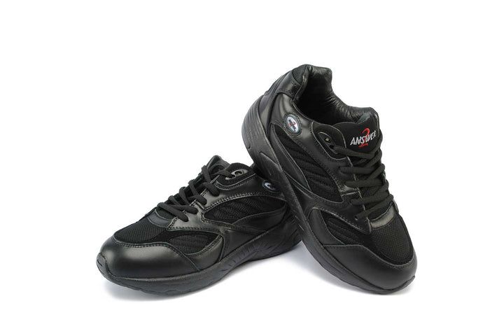 554 - Answer2 Men's Athletic Walking Shoes Black