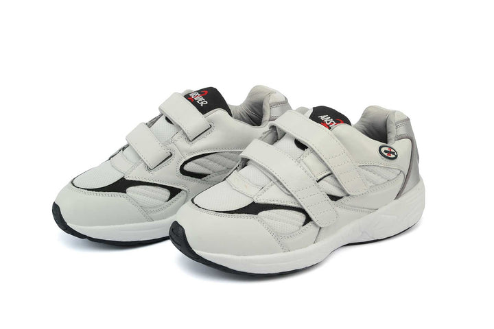 554-V - Answer2 Men's Athletic Walking Shoes White/Navy