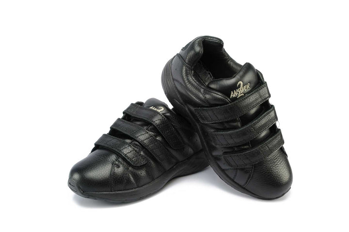 558 - Answer2 Men's Athletic Walking Shoes Black