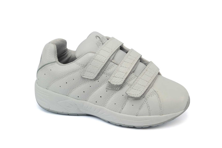 558 - Answer2 Men's Athletic Walking Shoes White/Silver