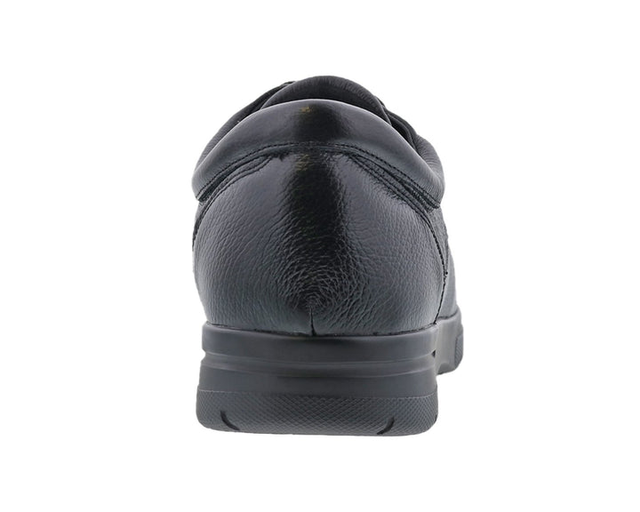WALKER II Black Pebbled Leather