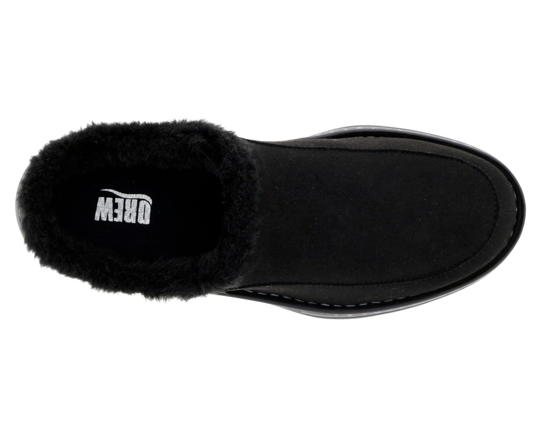 PALMER Black Microsuede