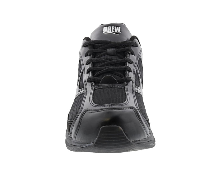 SURGE Black Leather/Black Mesh