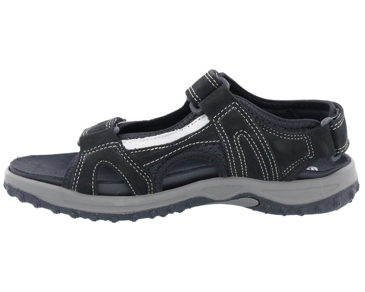 WARREN Black/Grey Nubuck