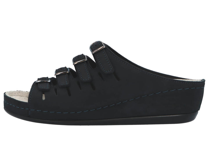 HASSEL Dark Blue Nubuck Leather