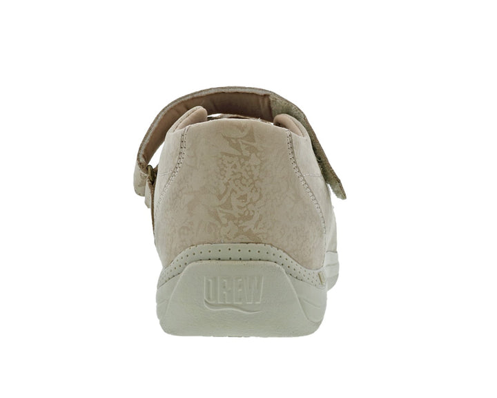 ORCHID Bone Metallic Foil Leather