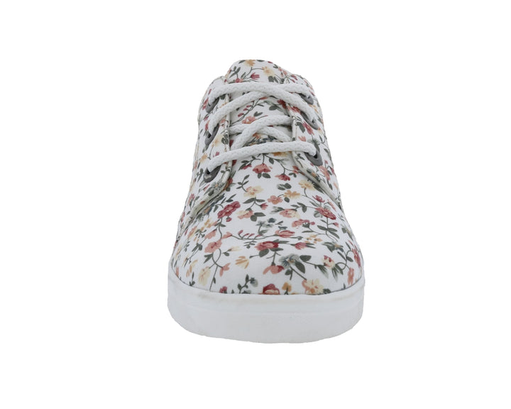 RUBY White Floral Canvas
