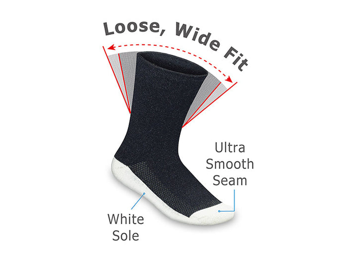 Padded Sole Diabetic Socks