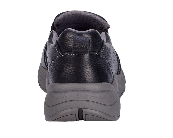 MATCH Black Pebbled Leather