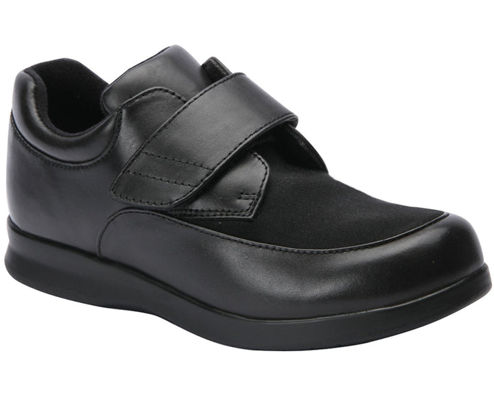 QUEST Black Leather / Black Stretch