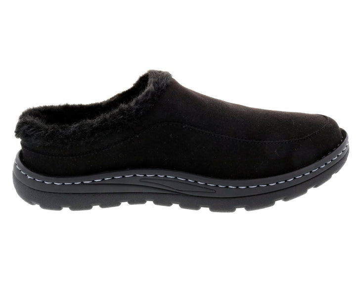 PALMER Black Microsuede
