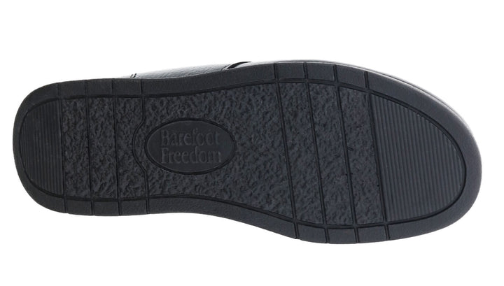 NEW VILLAGER Black Soft Pebble Leather