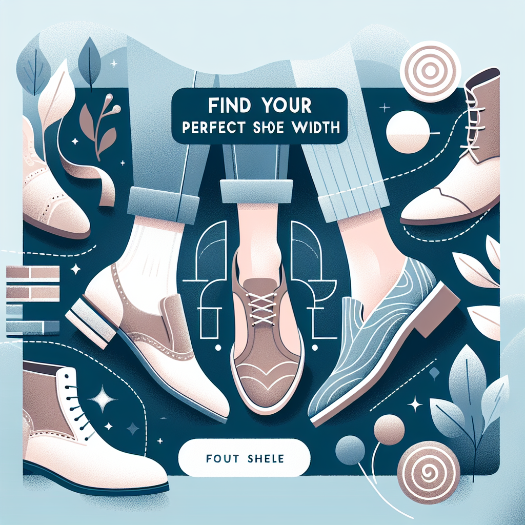 Finding Your Perfect Fit Understanding the Importance of Shoe Width for Optimal Foot Health