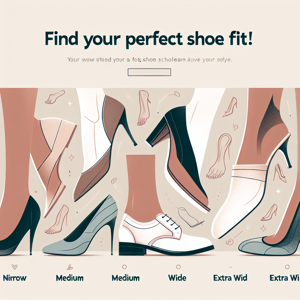 Discover the Key to Foot Comfort by Understanding Shoe Widths