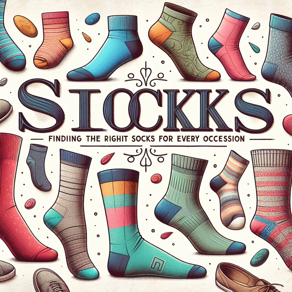 The Essential Guide to Choosing the Perfect Socks for Every Occasion