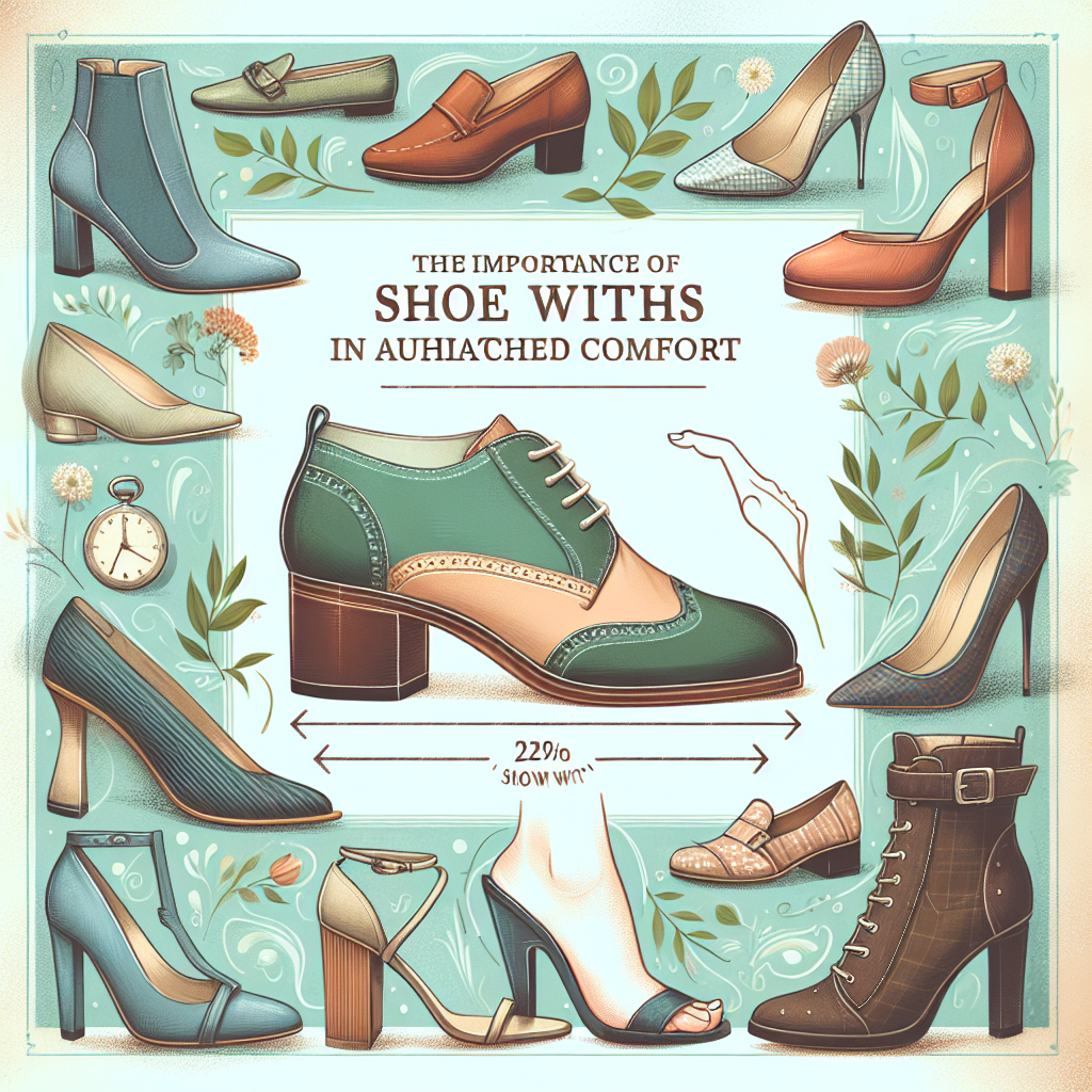 Finding the Perfect Fit Understanding the Essential Role of Shoe Widths for Ultimate Comfort