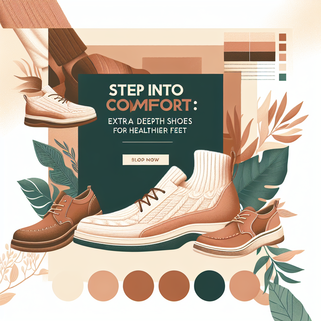 Embrace Comfort and Style with Extra Depth Shoes for Optimal Foot Health