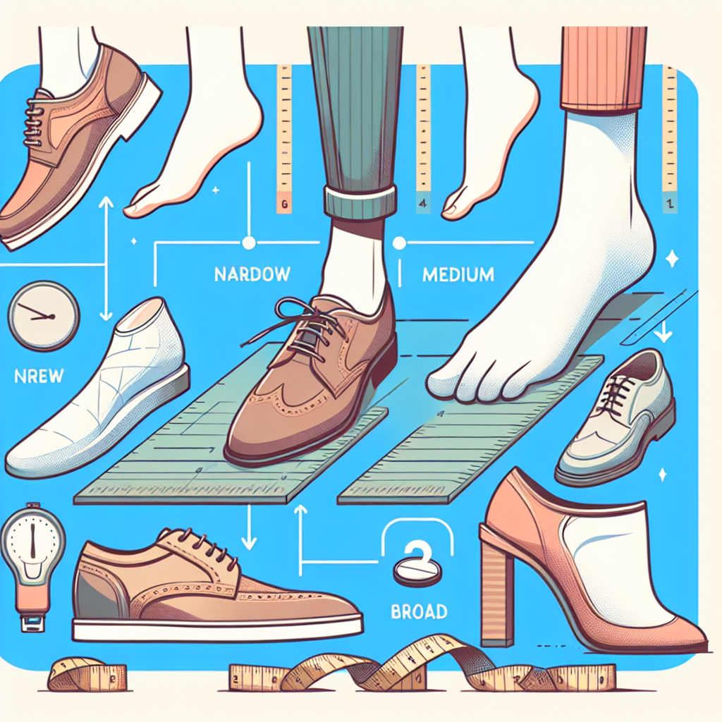 Unlocking Comfort Understanding the Importance of Shoe Widths for the Perfect Fit