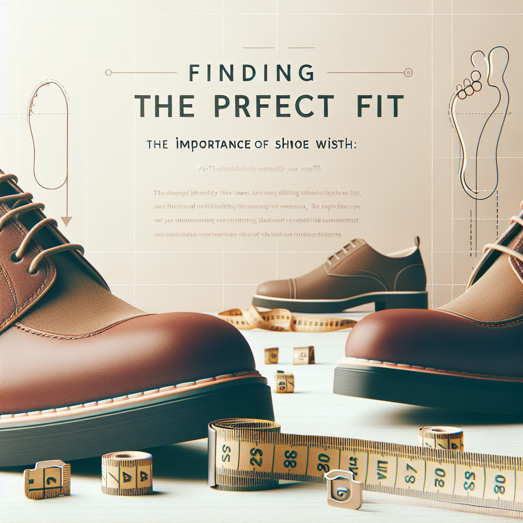 Discover the Vital Role of Shoe Width in Finding Your Perfect Fit