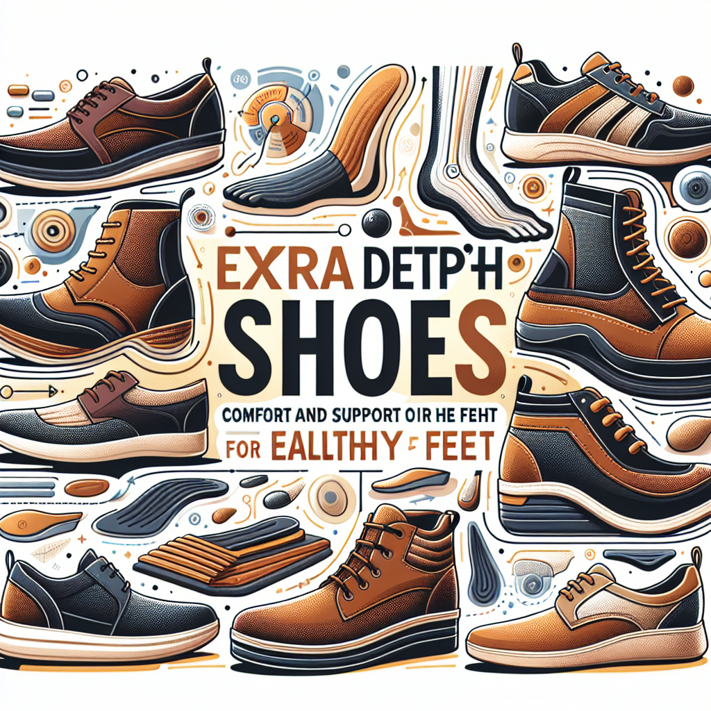 Embrace Comfort and Health with Extra Depth Shoes for Optimal Foot Care