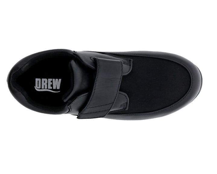 QUEST Black Leather / Black Stretch