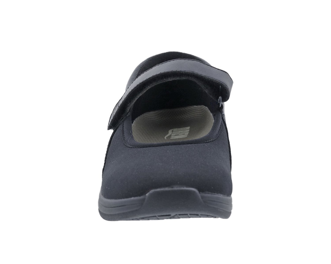 MAGNOLIA Black Leather/Stretch