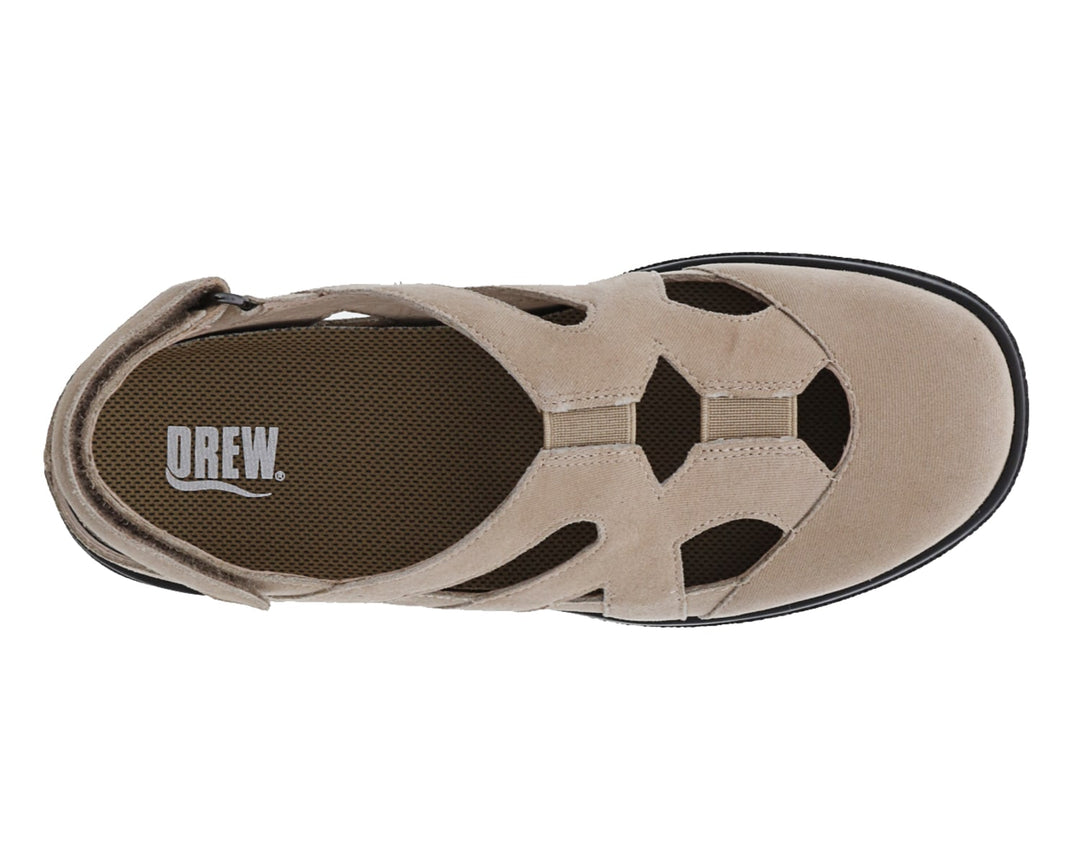 SMILES Taupe Microdot Leather