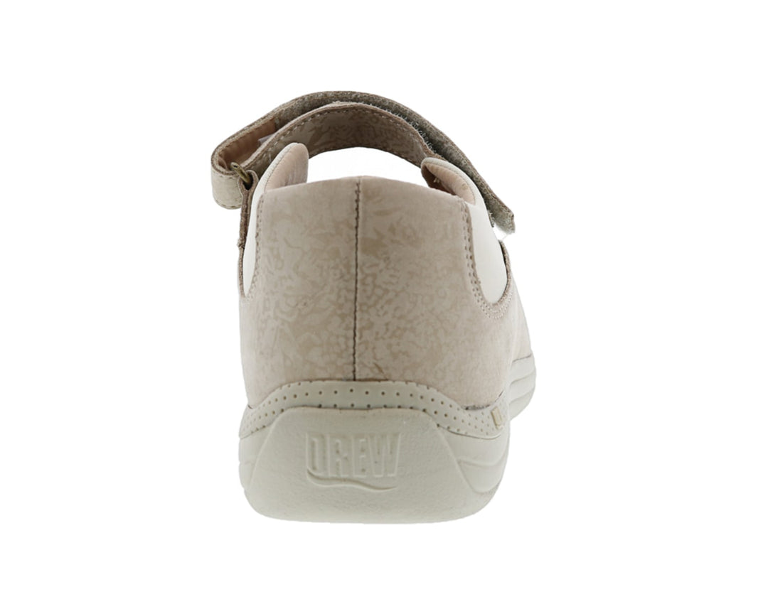 ROSE Bone Metallic Foil Leather