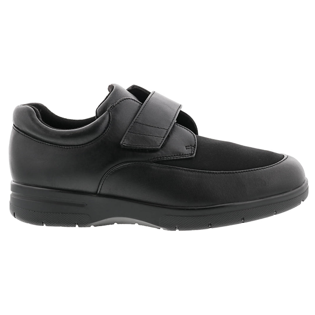 JOURNEY II Black Leather/Black Stretch