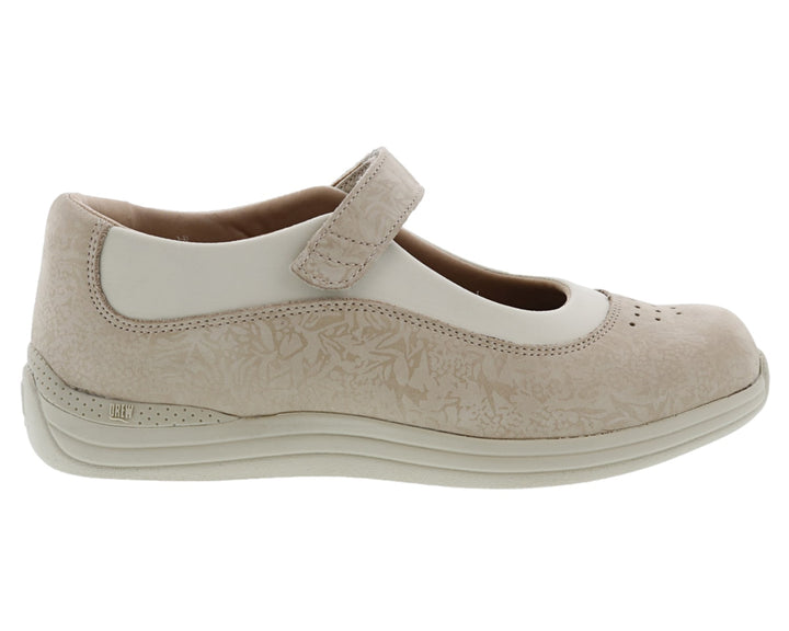 ROSE Bone Metallic Foil Leather