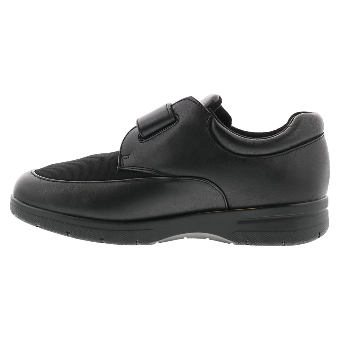 JOURNEY II Black Leather/Black Stretch