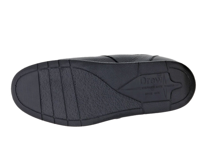 NAVIGATOR II Black Pebbled Leather