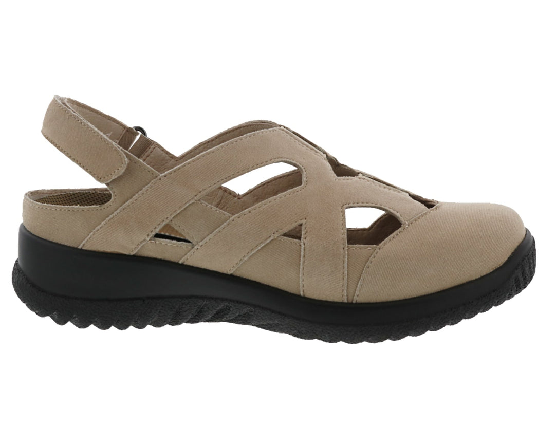 SMILES Taupe Microdot Leather