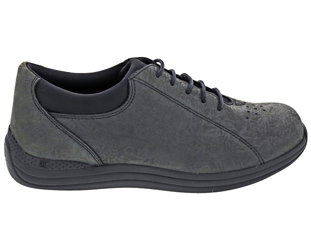 TULIP Black Metallic Foil Leather