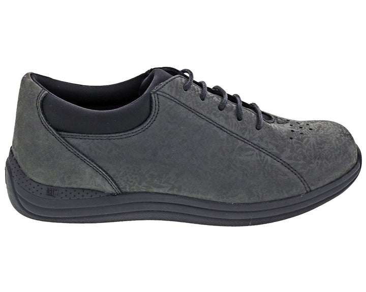 TULIP Black Metallic Foil Leather