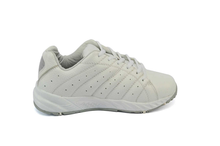 447 - Answer2 Women's Athletic Walking Shoes White/Silver