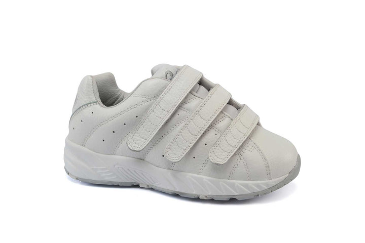 448 - Answer2 Women's Athletic Walking Shoes White/Silver