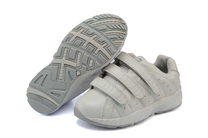 448 - Answer2 Women's Athletic Walking Shoes White/Silver
