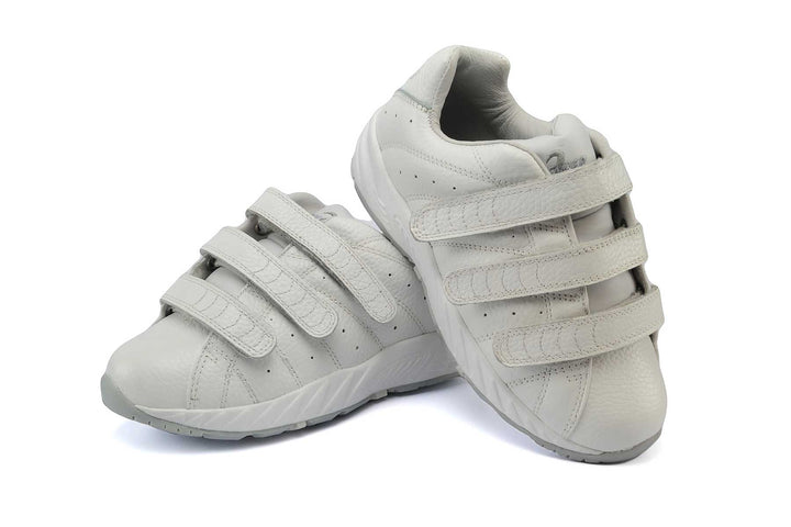 448 - Answer2 Women's Athletic Walking Shoes White/Silver