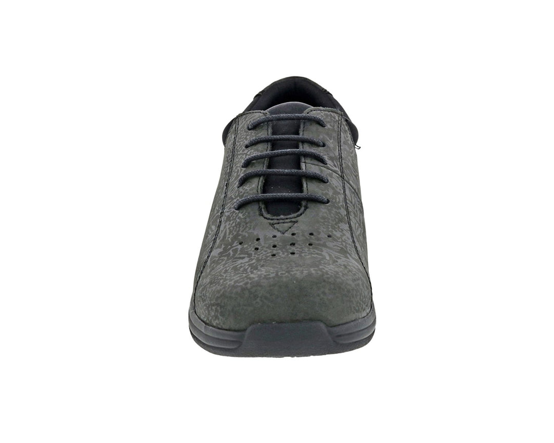 TULIP Black Metallic Foil Leather