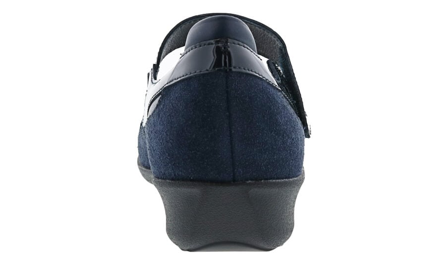 GENOA Navy Suede Combo
