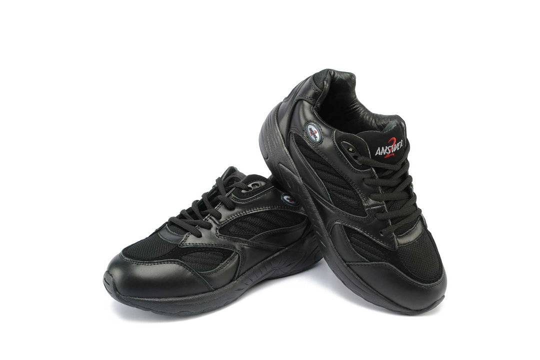 554 - Answer2 Men's Athletic Walking Shoes Black